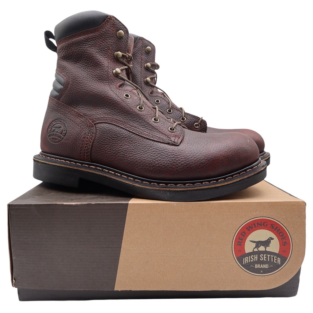 Irish‎ Setter Work Boots Mens 12 D Farmington Leather Soft Toe 83803 NIB